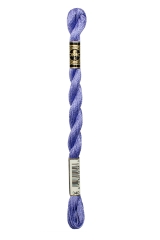 DMC Perlgarn Stärke 5 - 25m - 340 blaues violett mittel