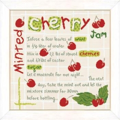 Stickvorlage Lilipoints - Minted Cherry Jam