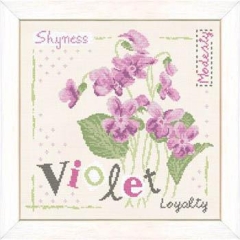 Stickvorlage Lilipoints - Violet