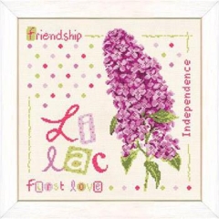 Stickvorlage Lilipoints - Lilac