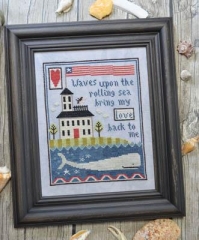 Stickvorlage Annie Beez Folk Art - Widows Walk (Ausverkauf)