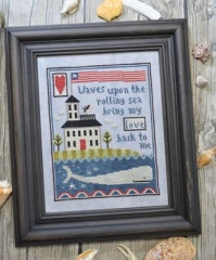 Stickvorlage Annie Beez Folk Art - Widows Walk