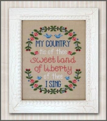 Stickvorlage Country Cottage Needleworks - My Country