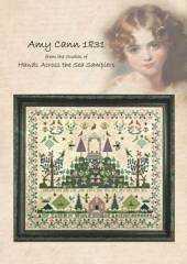 Stickvorlage Hands Across The Sea Samplers Amy Cann 1831