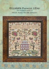 Stickvorlage Hands Across The Sea Samplers - Elizabeth Furniss 1836