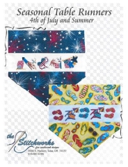 Stickvorlage The Stitchworks - Seasonal Table Runner Designs