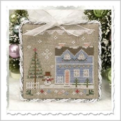 Stickvorlage Country Cottage Needleworks - Glitter Village Glitter House 9