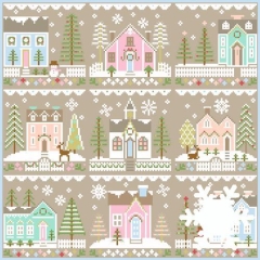 Country Cottage Needleworks - Glitter Village (Serie mit 9 Vorlagen)