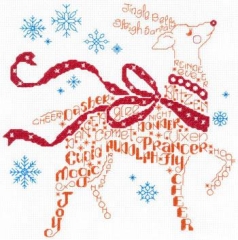 Stickvorlage Imaginating - Lets Find Rudolph