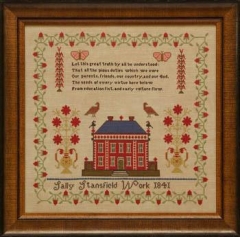 Stickvorlage Hands Across The Sea Samplers - Sally Stansfield 1841