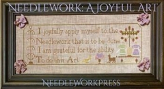 Stickvorlage Needle WorkPress - Needlework - A Joyful Art
