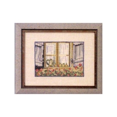 Stickpackung Oehlenschläger - Blumenfenster 15x19 cm