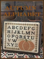 Stickvorlage The Scarlett House - Autumn Alphabet