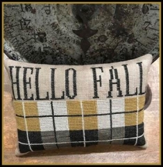 Stickvorlage The Scarlett House - Hello Fall