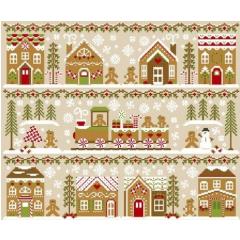Country Cottage Needleworks - Gingerbread Village 11 Vorlagen