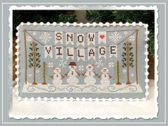 Country Cottage Needleworks - Snow Village 1 Banner