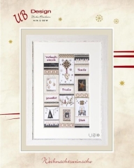 Stickvorlage UB-Design - Weihnachtswünsche