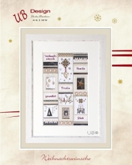 UB-Stickdesign - Weihnachtswünsche (Ausverkauf)