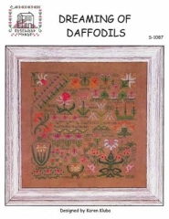 Stickvorlage Rosewood Manor Designs - Dreaming Of Daffodils