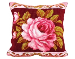 Kreuzstichkissen Collection dArt - Romantique Rose 2