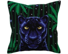 Kreuzstichkissen Collection dArt - Night Jungle