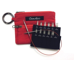 ChiaoGoo Nadelspitzen-Set Twist Red Lace Shorties 2,00 - 3,25 mm Längen 5 und 8 cm