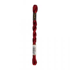 Anchor Perlgarn Stärke 5 - 5g Farbe 1206 rot ombre - 22m