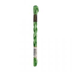Anchor Perlgarn Stärke 5 - 5g Farbe 1215 grasgrün ombre - 22m