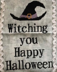 Stickvorlage Romys Creations - Witching Happy Halloween