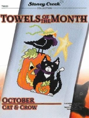 Stickvorlage Stoney Creek Collection - Towels Of The Month October
