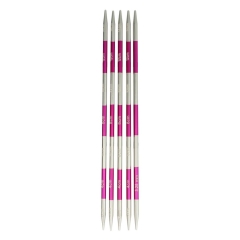 KnitPro SmartStix Nadelspiel 3,25 mm - 14 cm pink