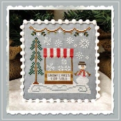 Country Cottage Needleworks - Snow Village 3 Snowflake Stand