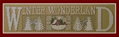 Stickvorlage Hinzeit - Winter Wonderland