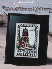 Stickvorlage Stoney Creek Collection - Winter Welcome Lighthouse