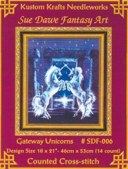 Stickvorlage Kustom Krafts - Gateway Unicorns (Ausverkauf)