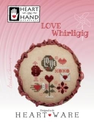Stickvorlage Heart In Hand Needleart - Love Whirligig