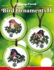 Stickvorlage Stoney Creek Collection - Bird Ornaments II