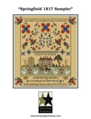 Stickvorlage Twin Peak Primitives - Springfield 1817 Sampler (Ausverkauf)