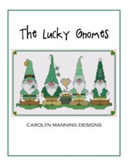 Stickvorlage CM Designs - Lucky Gnomes