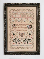 Stickvorlage Fox and Rabbit Designs - Mary Ann Bush 1838