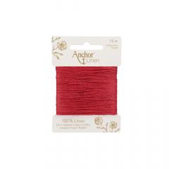 Anchor Linen Stickgarn 100% Leinen - Raspberry (Farbe 17)