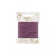 Anchor Linen Stickgarn 100% Leinen - Damson (Farbe 21)