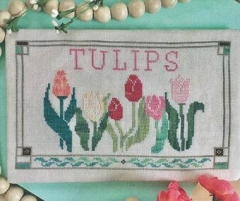 Stickvorlage Petal Pusher - Fresh Picked Tulips