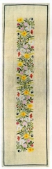 Haandarbejdets Fremme - Läufer Sommerblumen