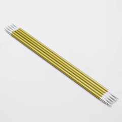 KnitPro Zing Nadelspiel 3,50 mm - 15 cm chrysolite