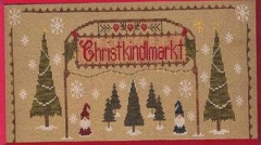 Stickvorlage Pickle Barrel Designs - Christkindlmarkt 1