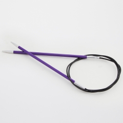 KnitPro Zing Rundstricknadel 3,75 mm - 150 cm amethyst