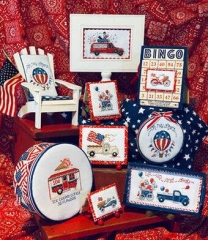 Stickvorlage Sue Hillis Designs - Home For The Picnic