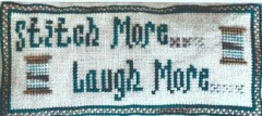 Stickvorlagen Mountain Aire Designs Stitch More Laugh More