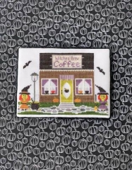 Stickvorlage Little Stitch Girl - Coffee Shop (Ausverkauf)